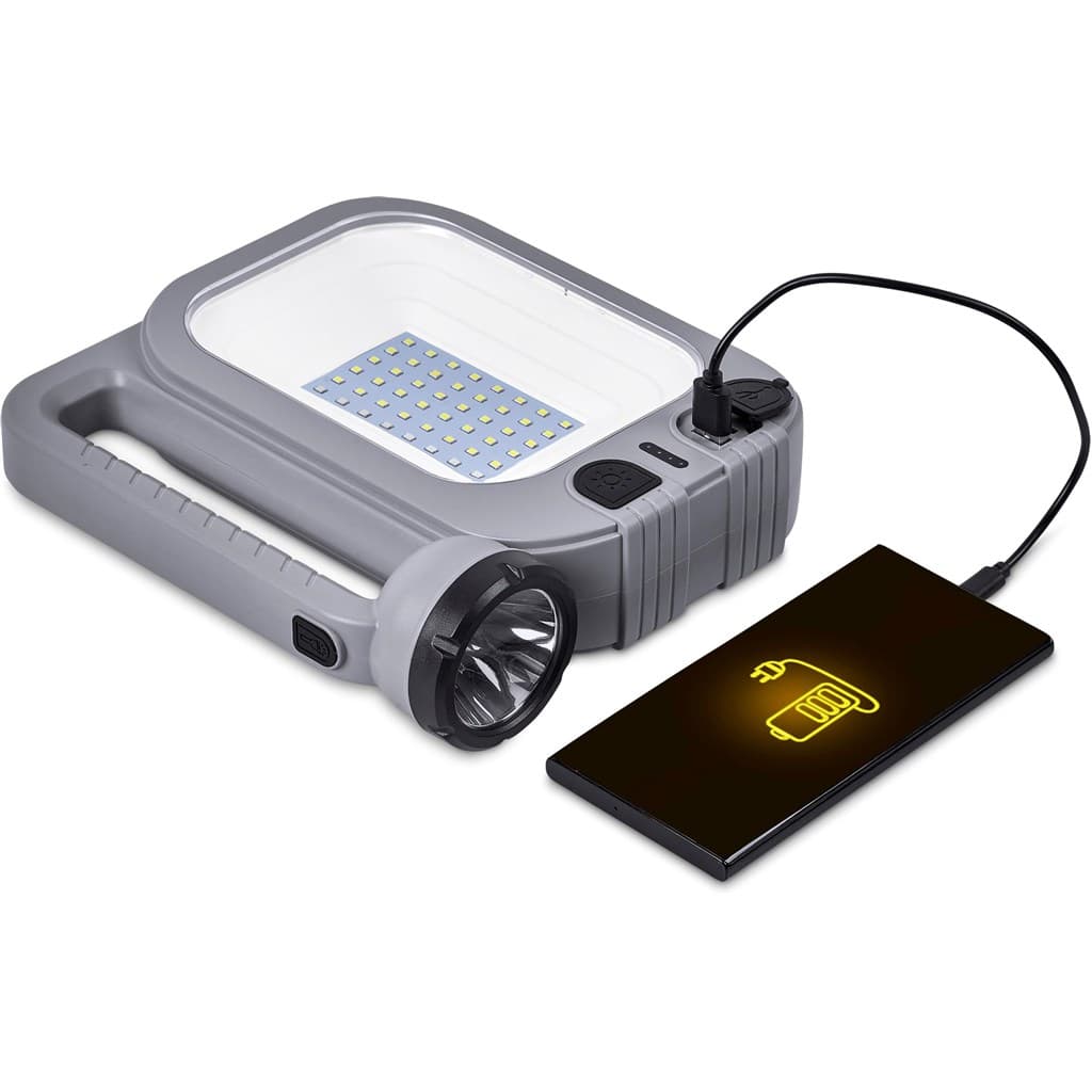 Swiss Cougar Hanoi Solar Lantern & Power Bank - 2 400mAh