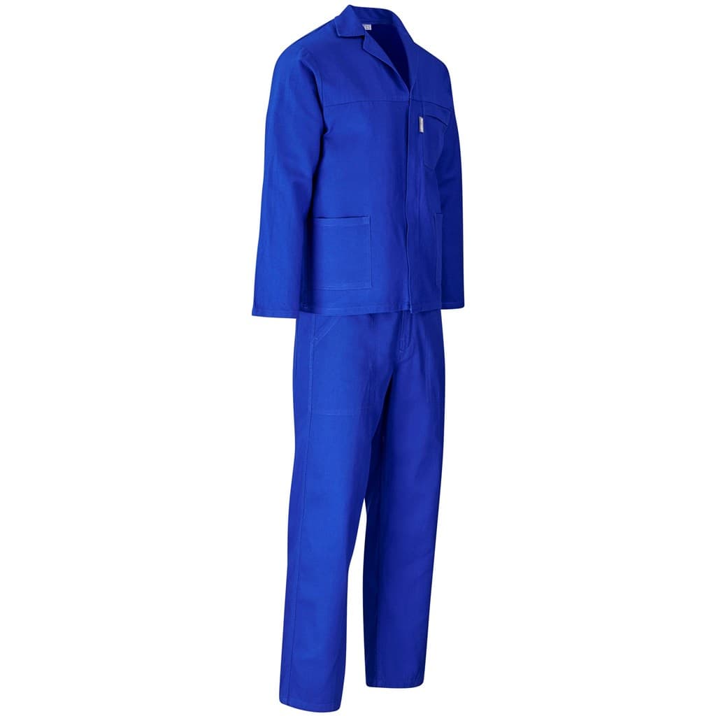 Technician 100% Cotton Conti Suit - Royal Blue