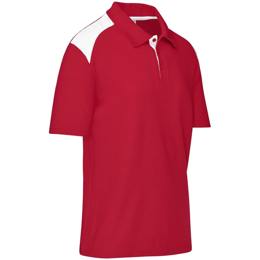 Mens Apex Golf Shirt - Red
