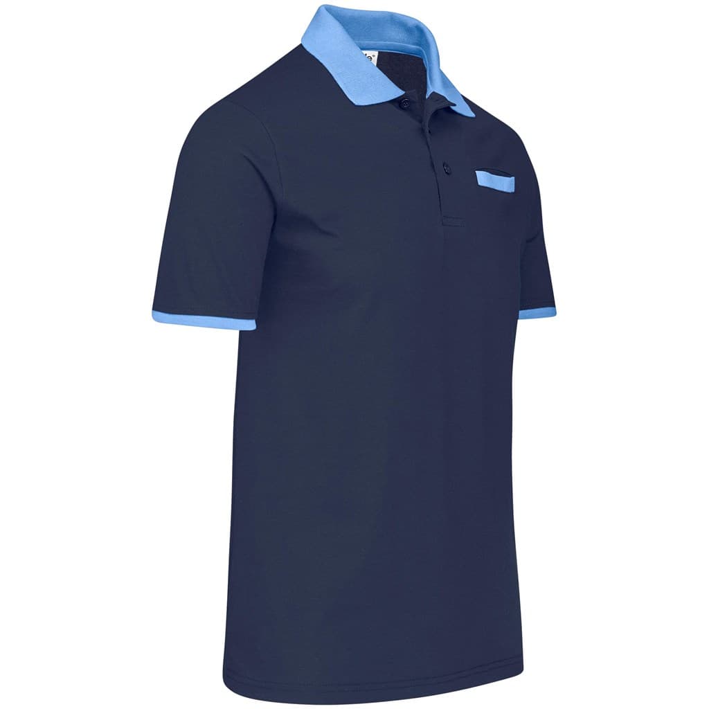 Mens Caliber Golf Shirt - Navy