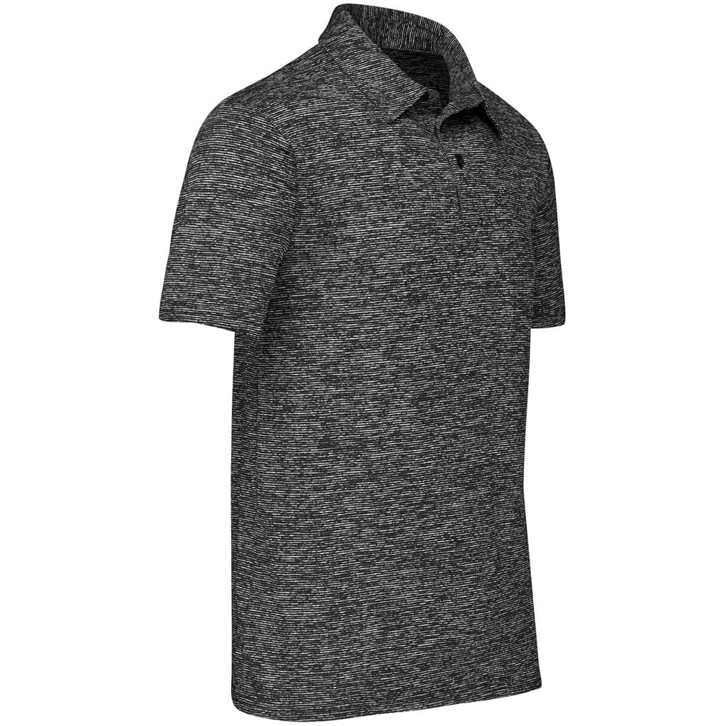 Mens Echo Golf Shirt - Black