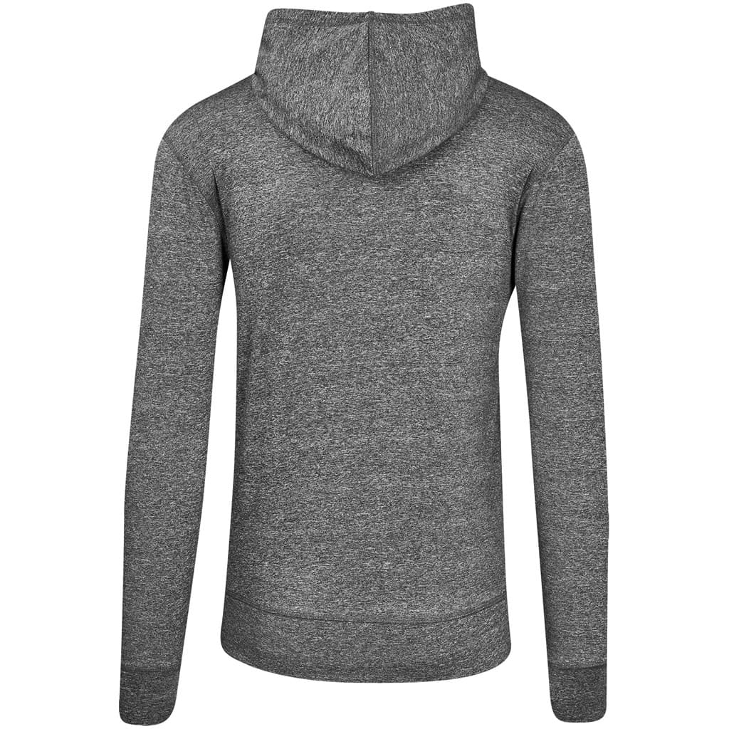 Mens Fitness Lightweight Hooded Sweater - Black