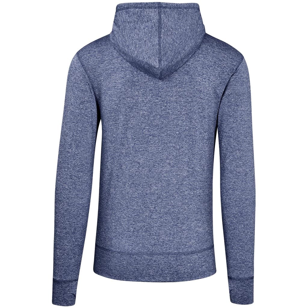 Mens Fitness Lightweight Hooded Sweater - Navy