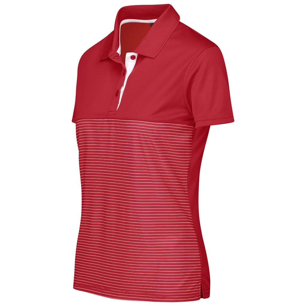 Ladies Maestro Golf Shirt - Red