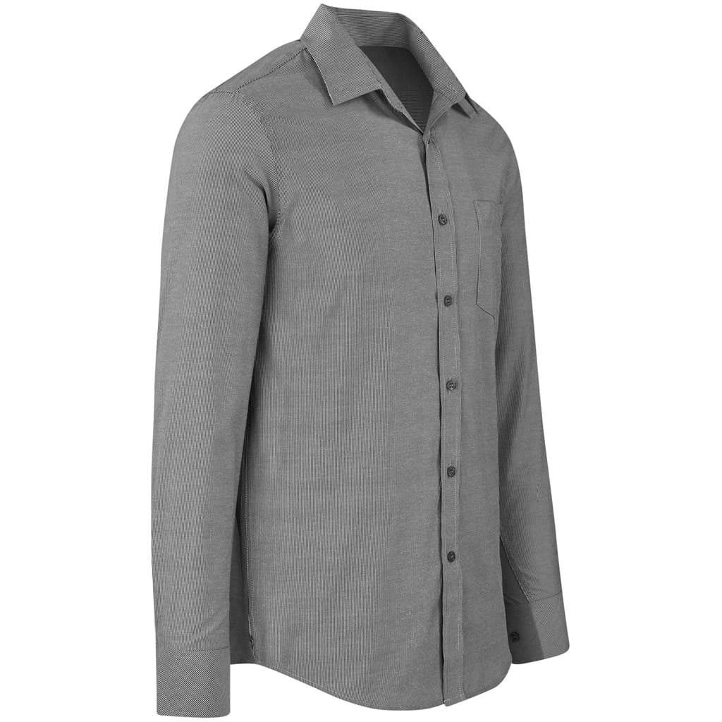 Mens Long Sleeve Northampton Shirt - Black