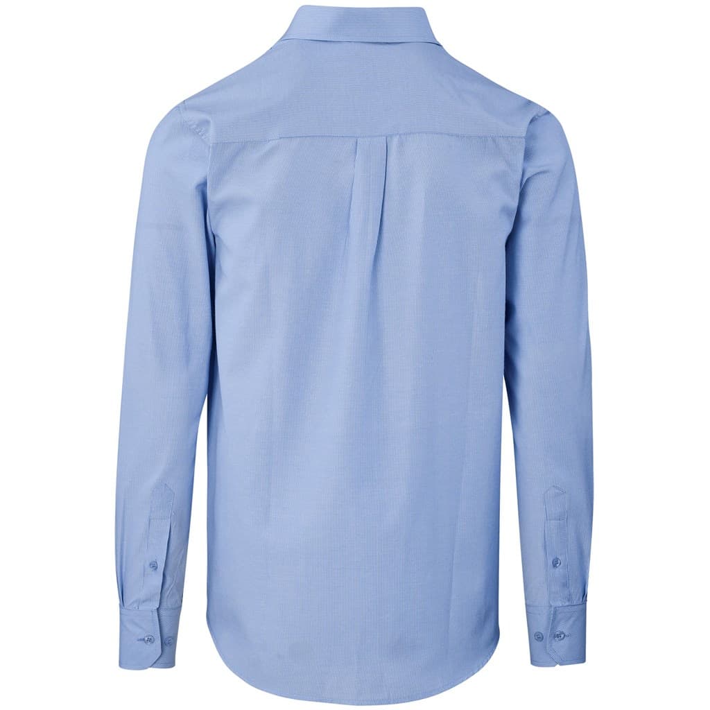 Mens Long Sleeve Northampton Shirt - Sky Blue
