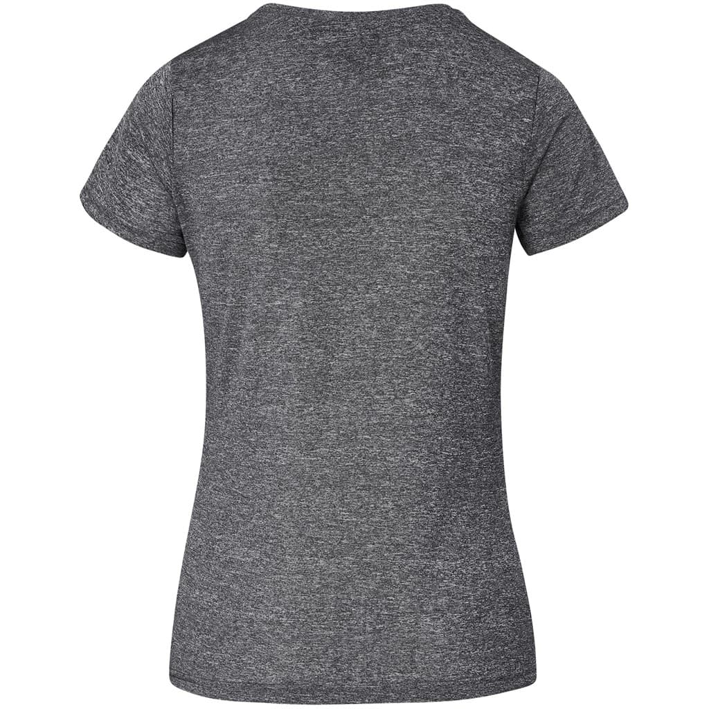 Ladies Oregon Melange T-Shirt - Charcoal