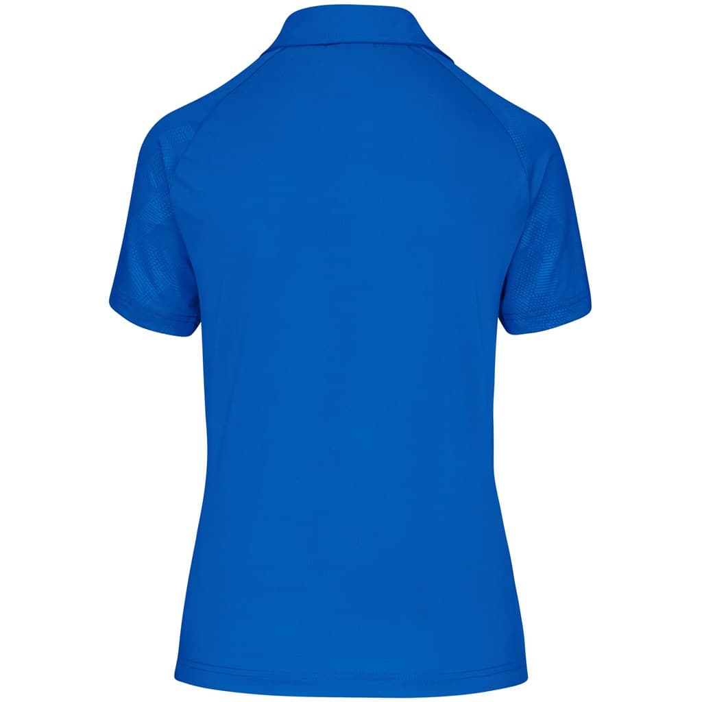 Ladies Santorini Golf Shirt - Blue