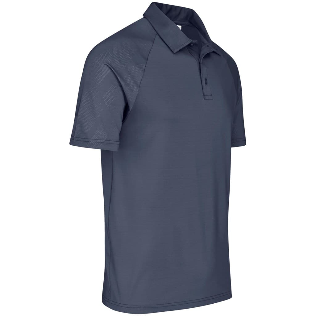 Mens Santorini Golf Shirt - Grey