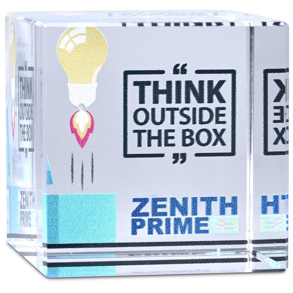 Altitude Crystal Cube Mini Award