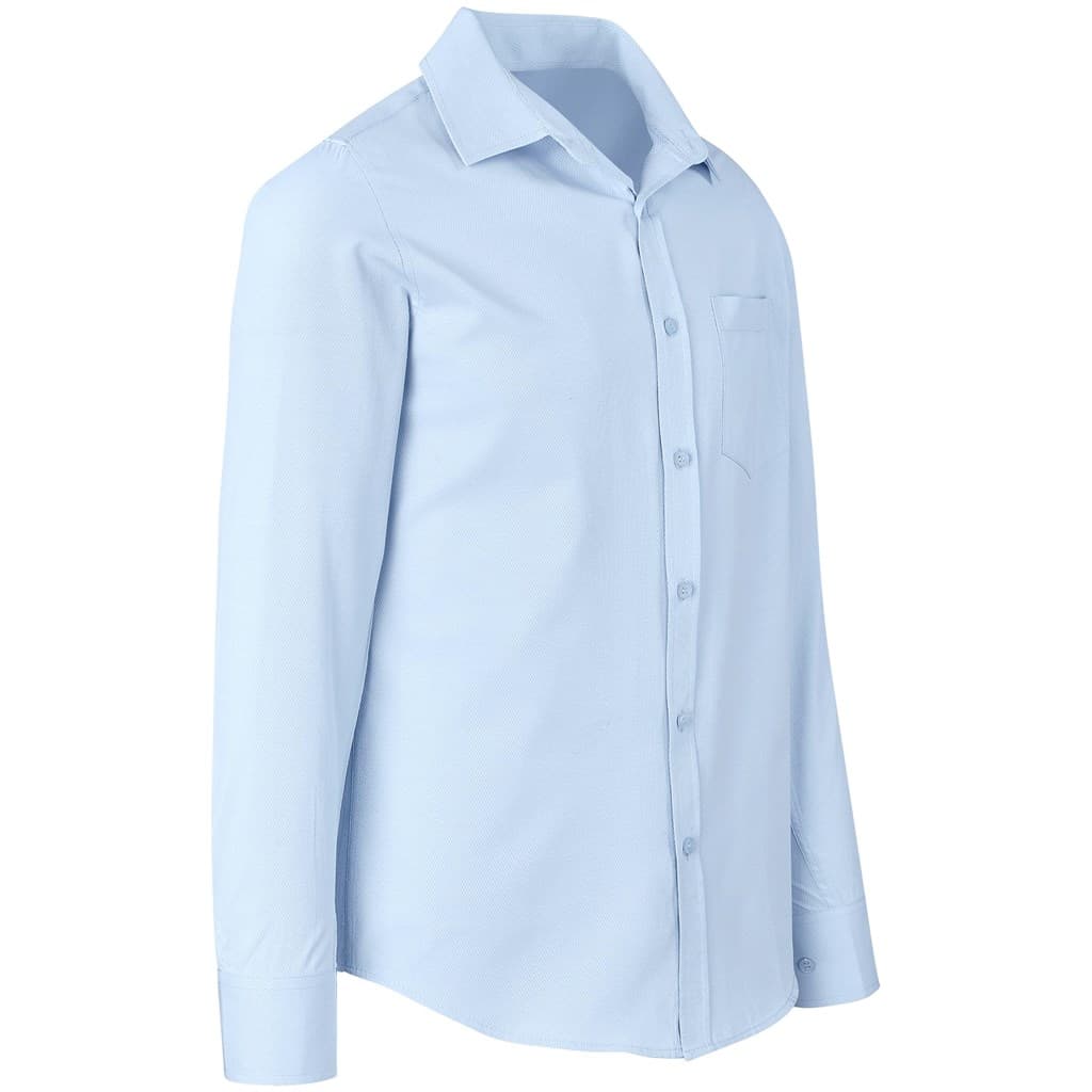 Mens Long Sleeve Carolina Shirt - Sky Blue