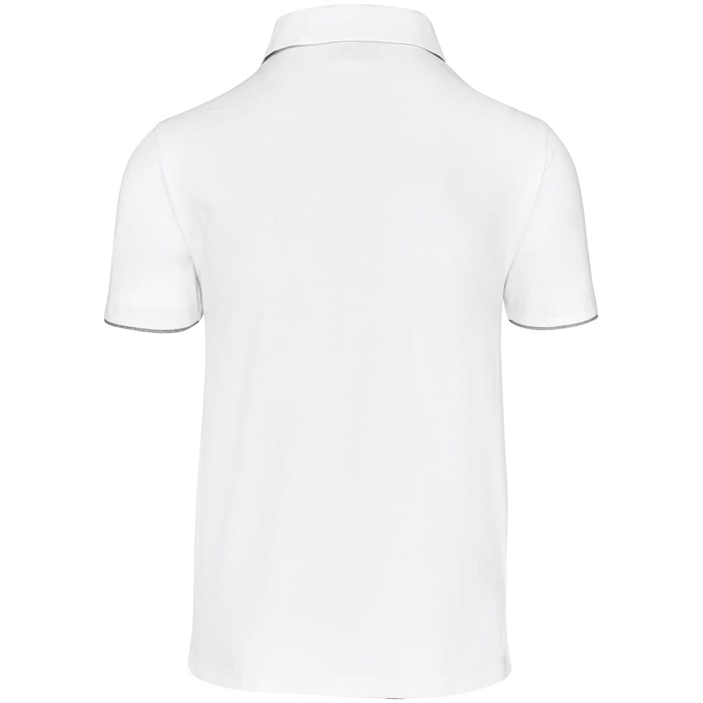 Mens Delta Golf Shirt - White