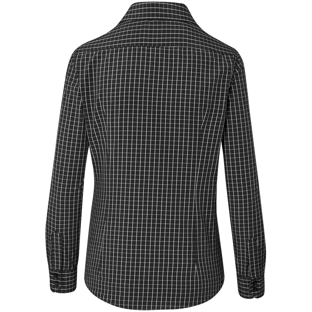 Ladies Long Sleeve Aston Shirt - Black