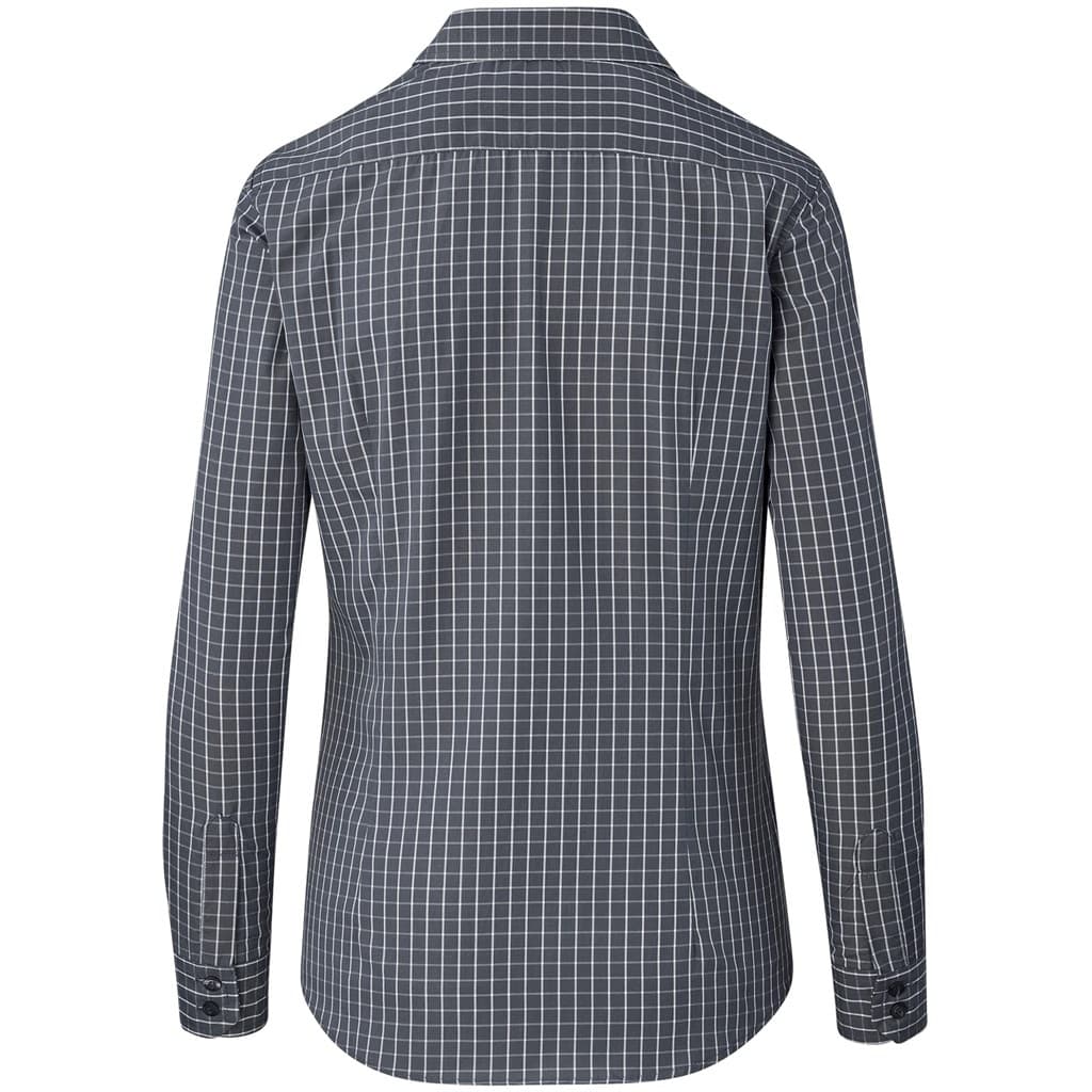 Ladies Long Sleeve Aston Shirt - Grey