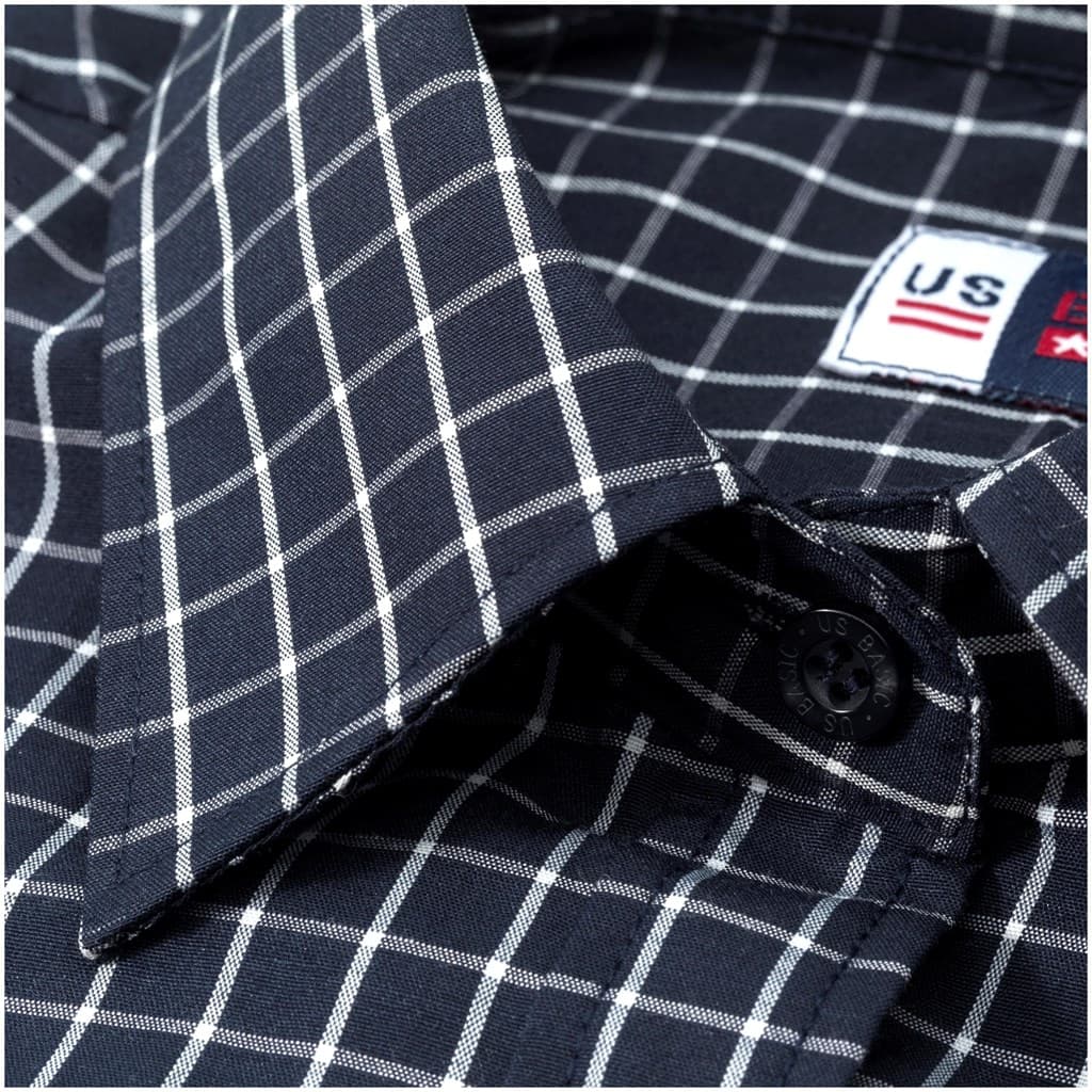Ladies Long Sleeve Aston Shirt - Navy