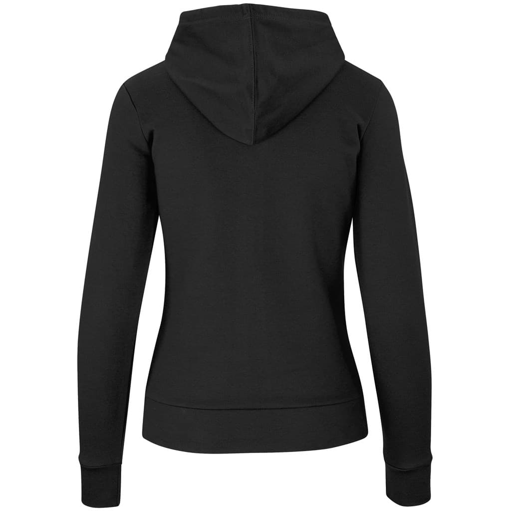 Ladies Bravo Hooded Sweater - Black