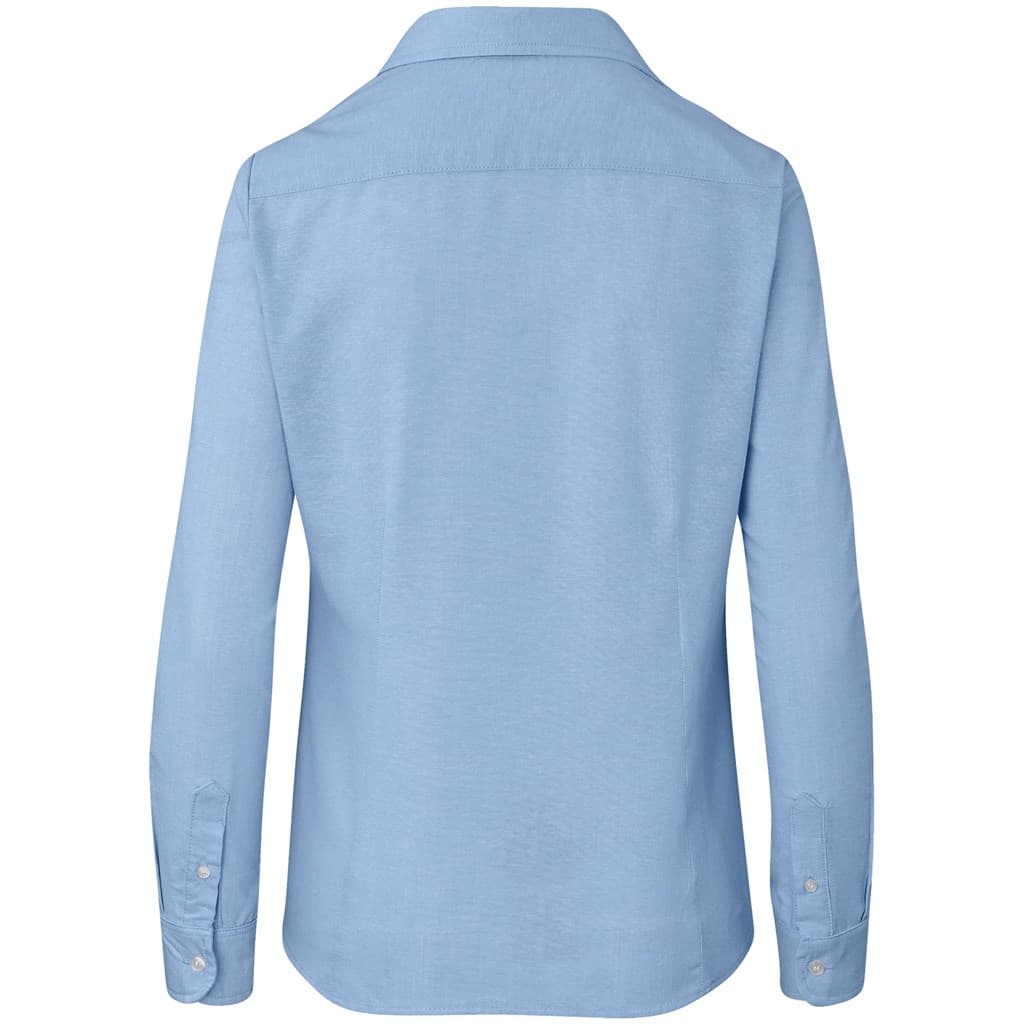 Ladies Long Sleeve Aspen Shirt - Blue