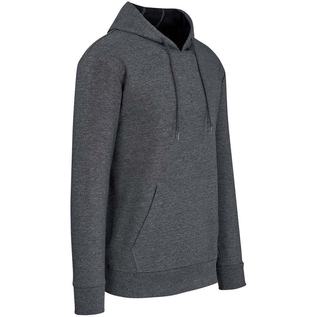 Mens Omega Hooded Sweater - Charcoal