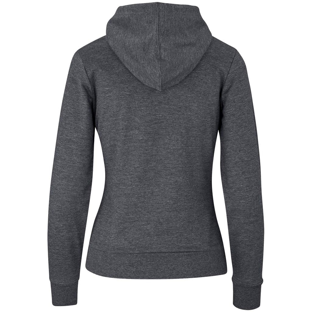 Ladies Omega Hooded Sweater - Charcoal