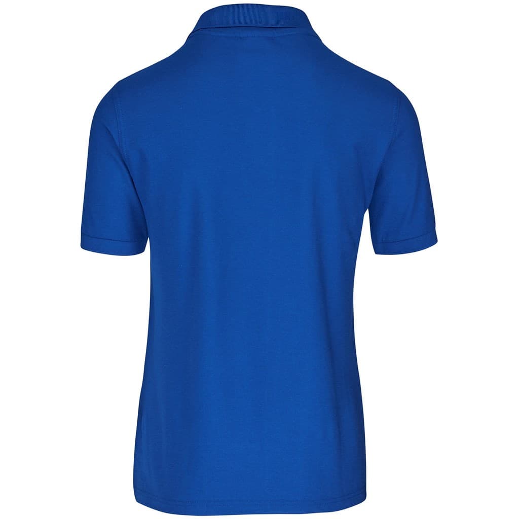 Mens Boston Golf Shirt - Blue