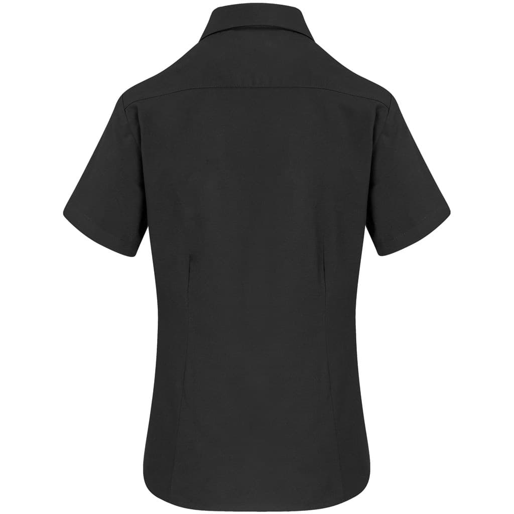 Ladies Short Sleeve Aspen Shirt - Black