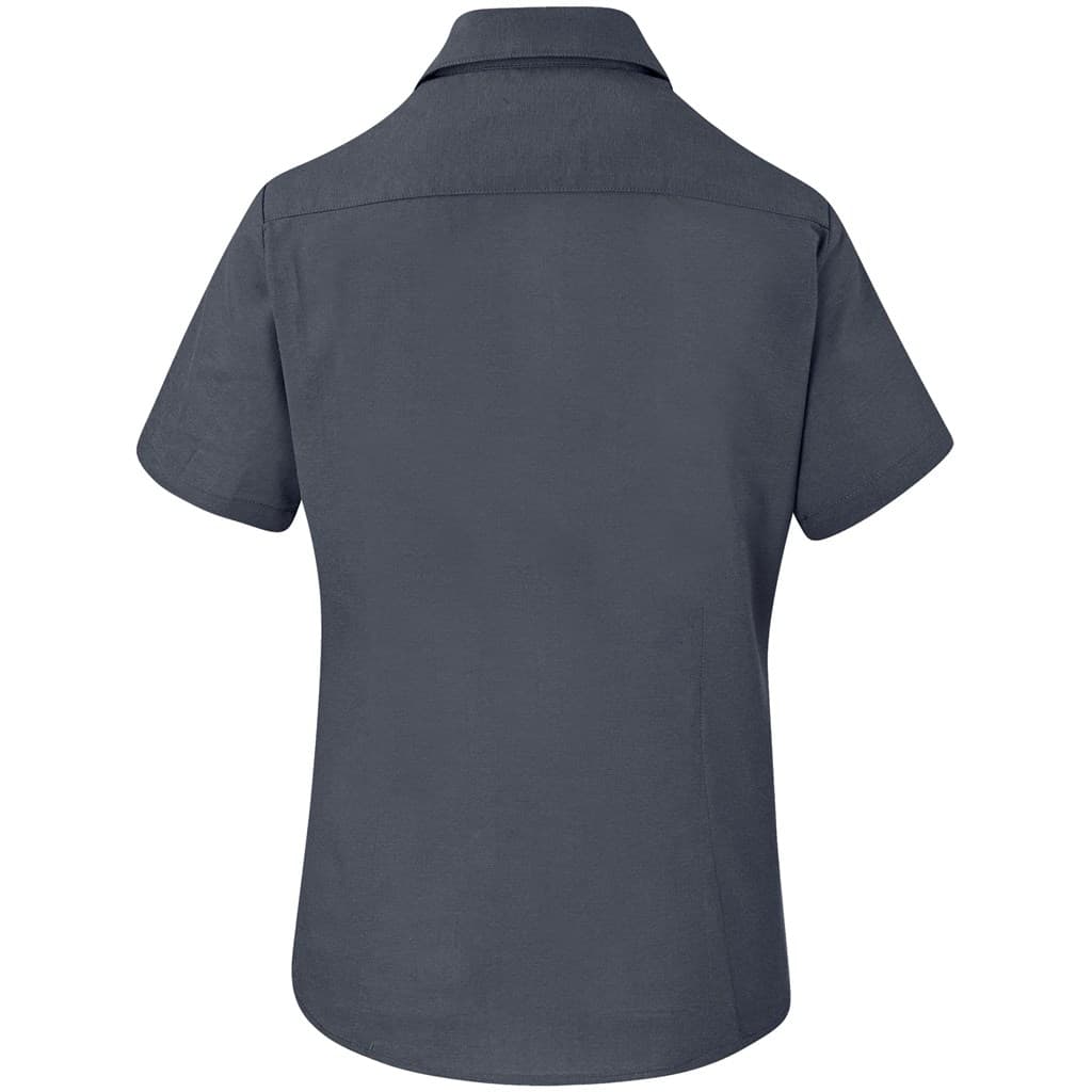 Ladies Short Sleeve Aspen Shirt - Grey