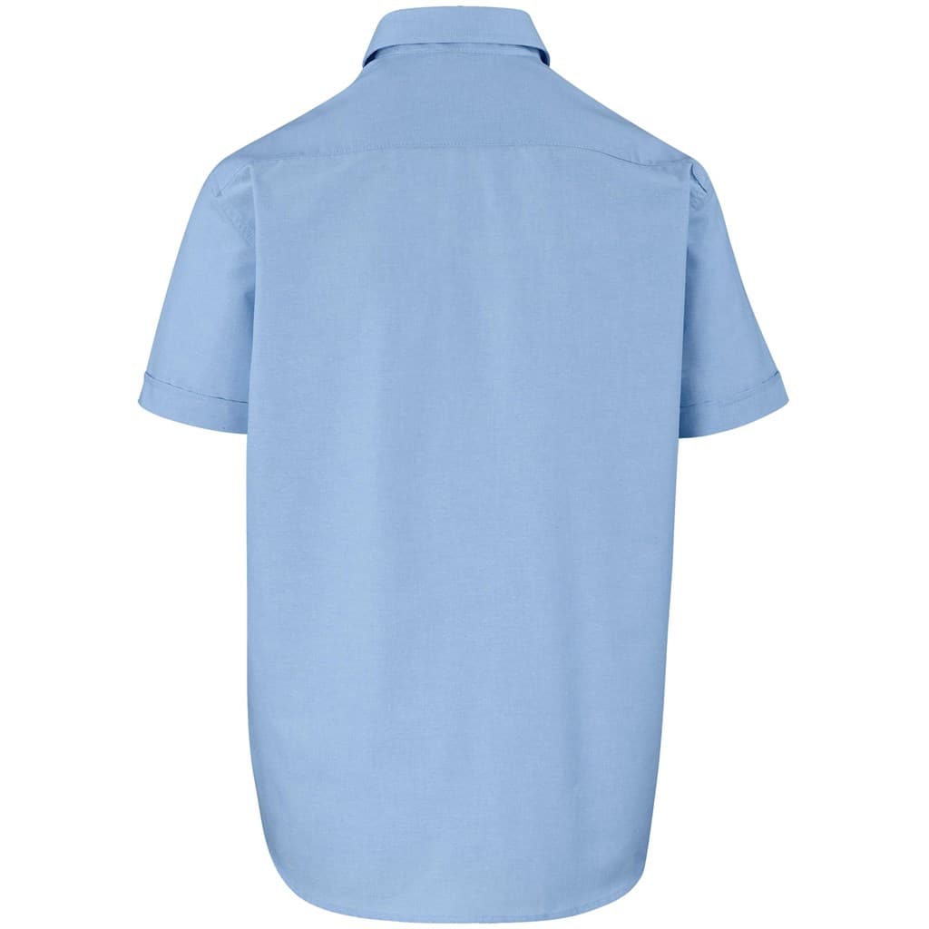 Mens Short Sleeve Aspen Shirt - Blue