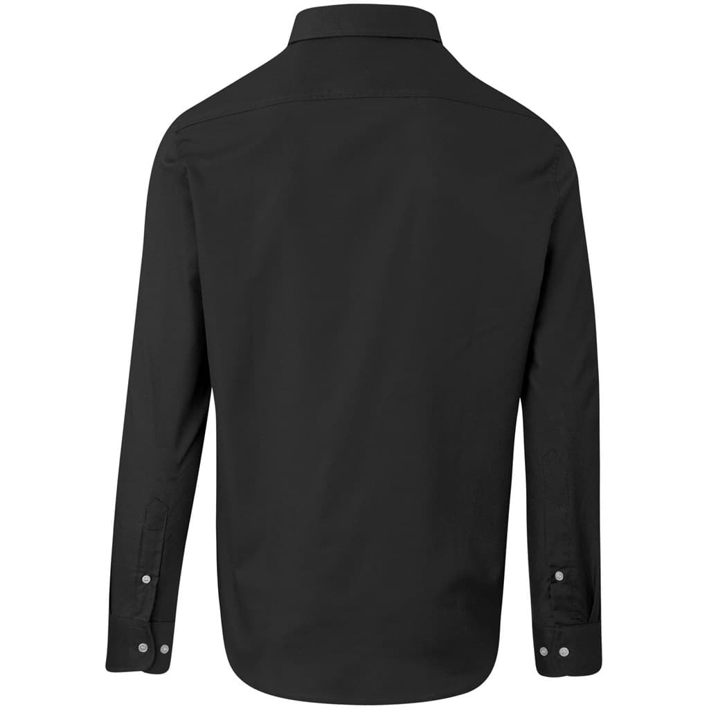 Mens Long Sleeve Aspen Shirt - Black