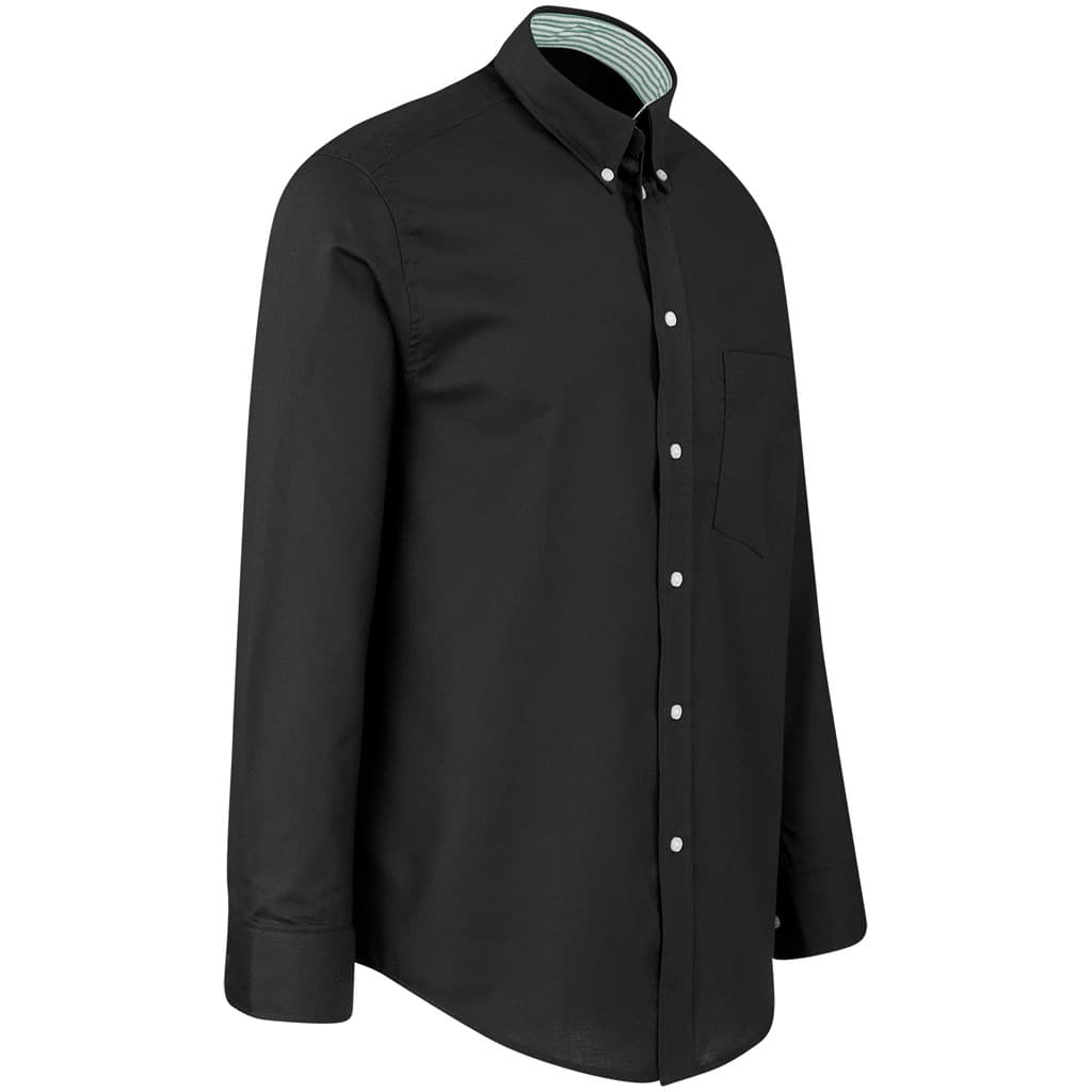 Mens Long Sleeve Aspen Shirt - Black