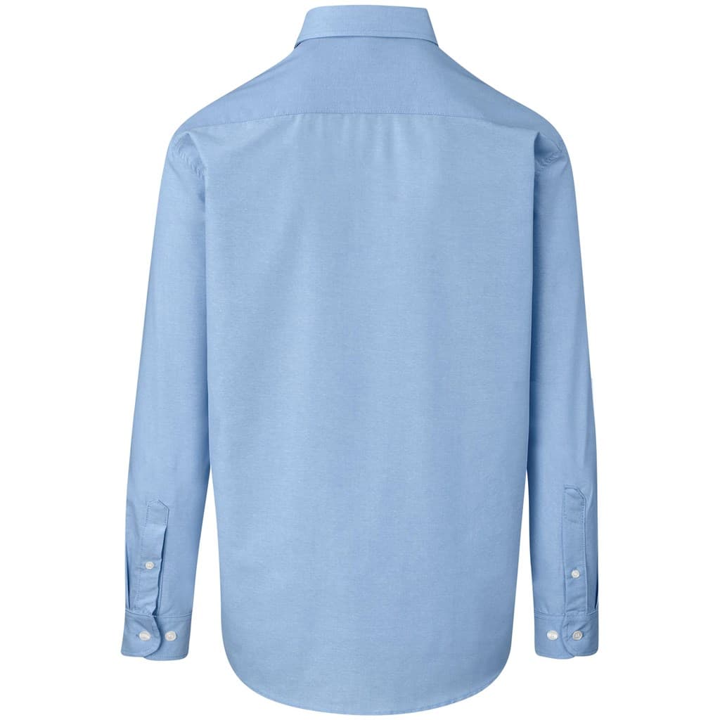 Mens Long Sleeve Aspen Shirt - Blue