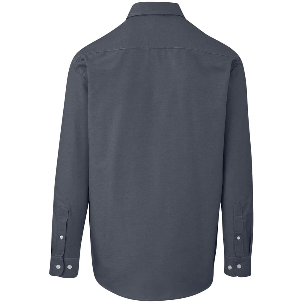 Mens Long Sleeve Aspen Shirt - Grey