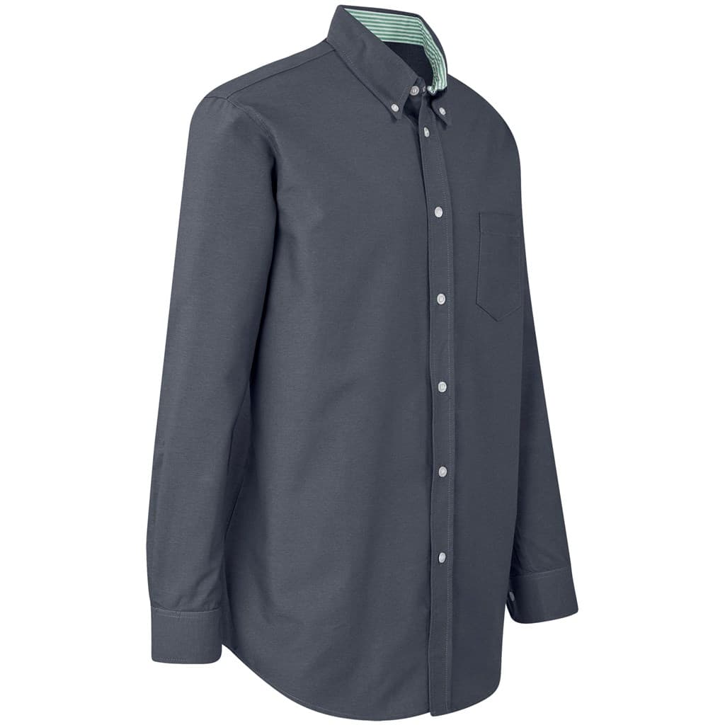 Mens Long Sleeve Aspen Shirt - Grey