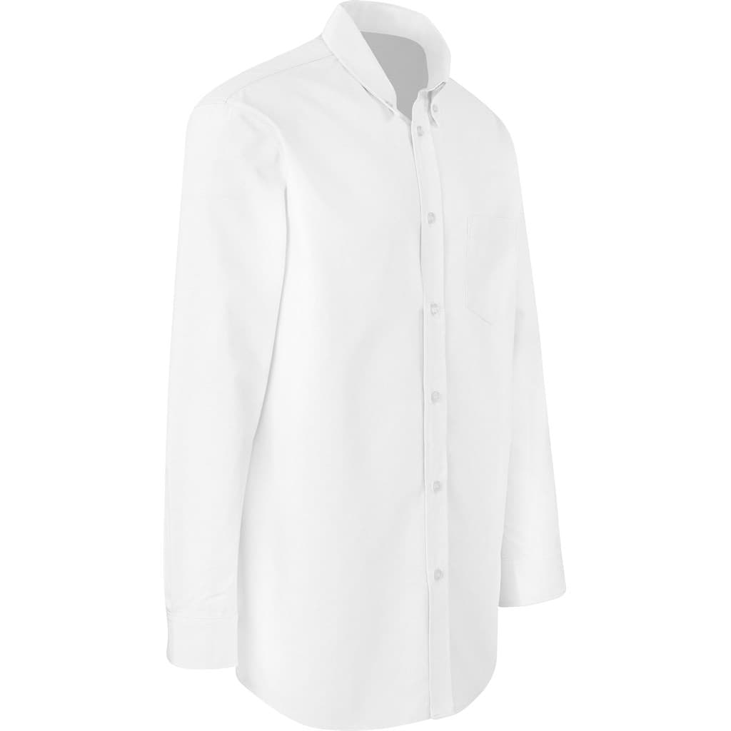 Mens Long Sleeve Aspen Shirt - White
