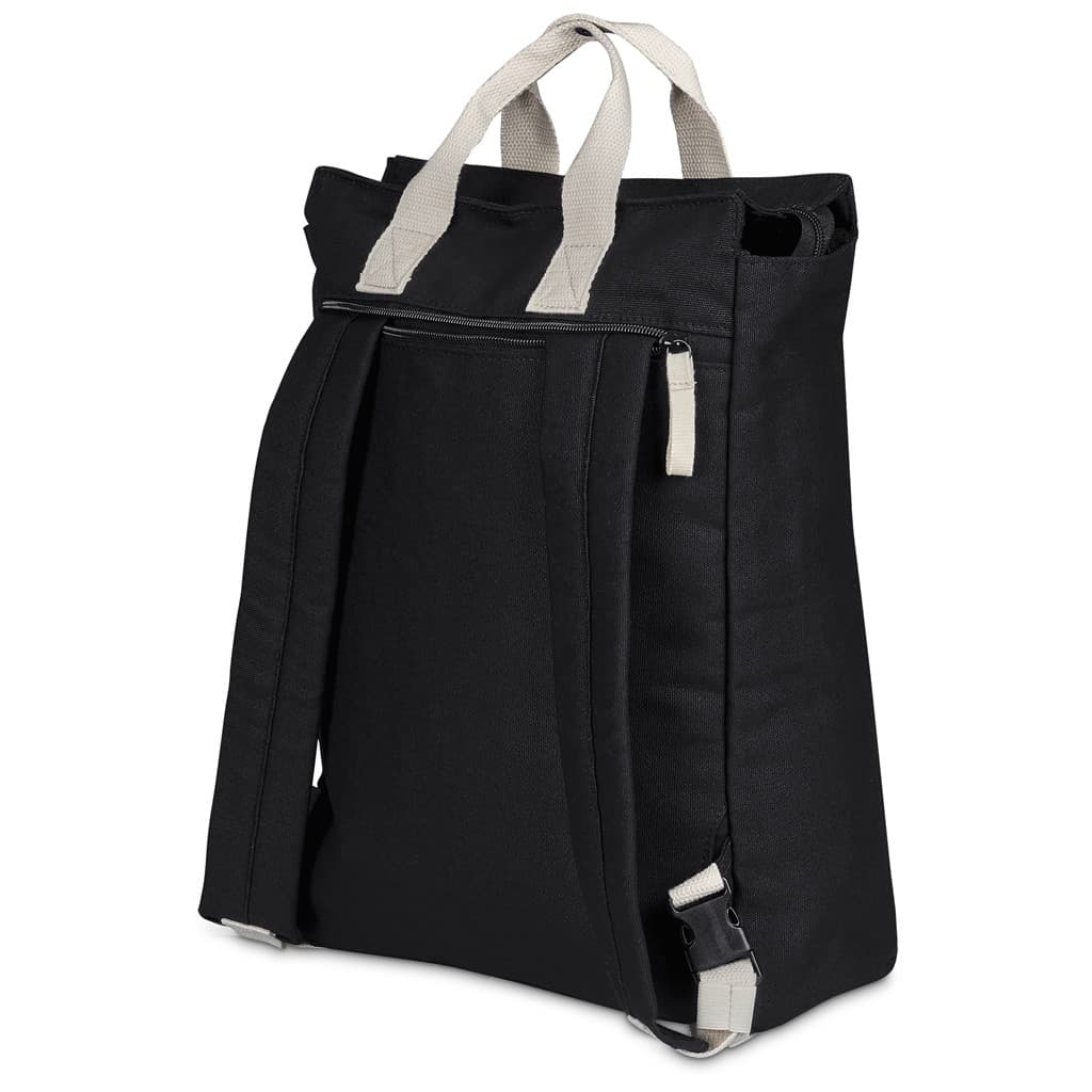 Serendipio Cityline Cotton Canvas Laptop Backpack