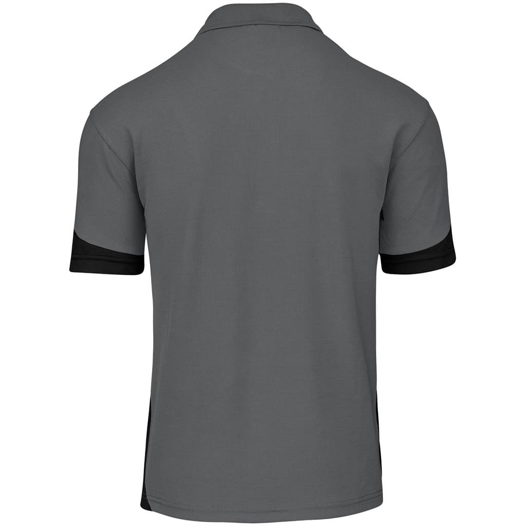 Mens Talon Golf Shirt - Grey