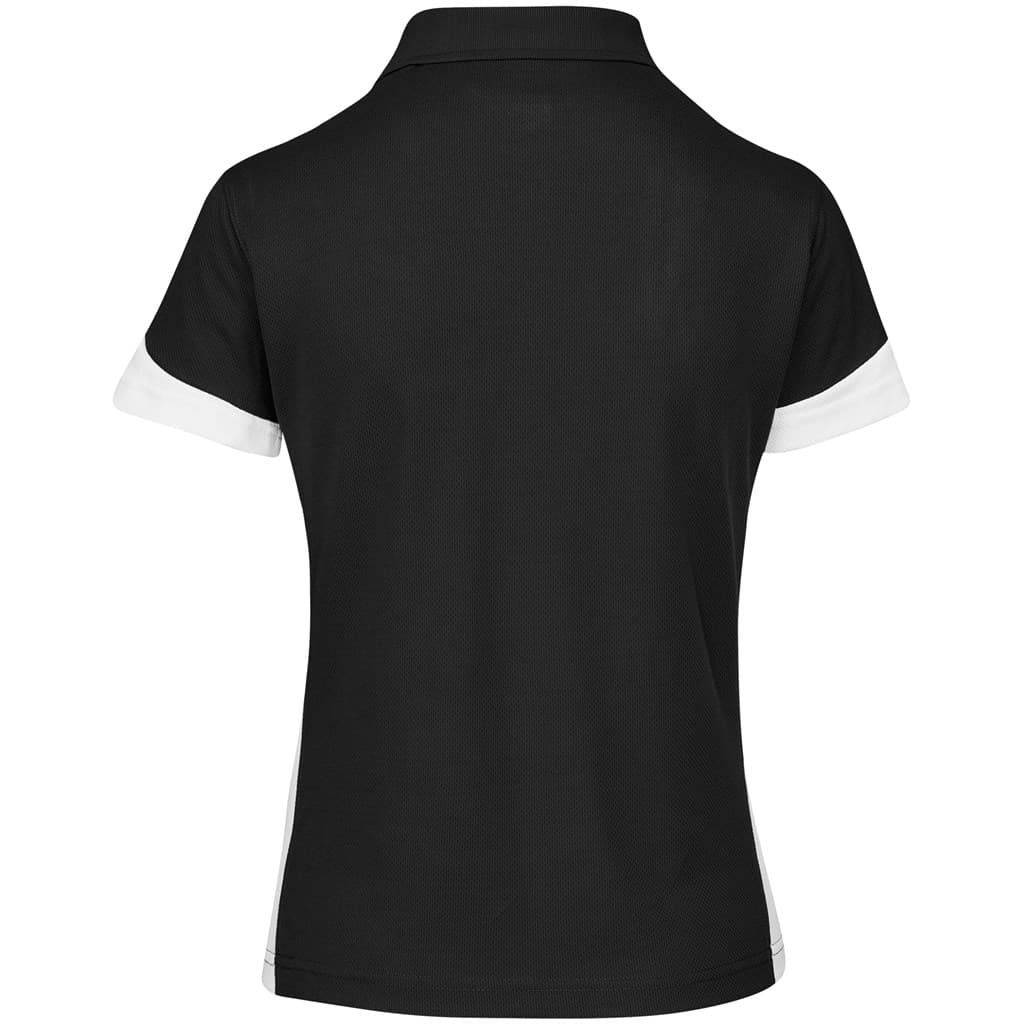 Ladies Talon Golf Shirt - Black