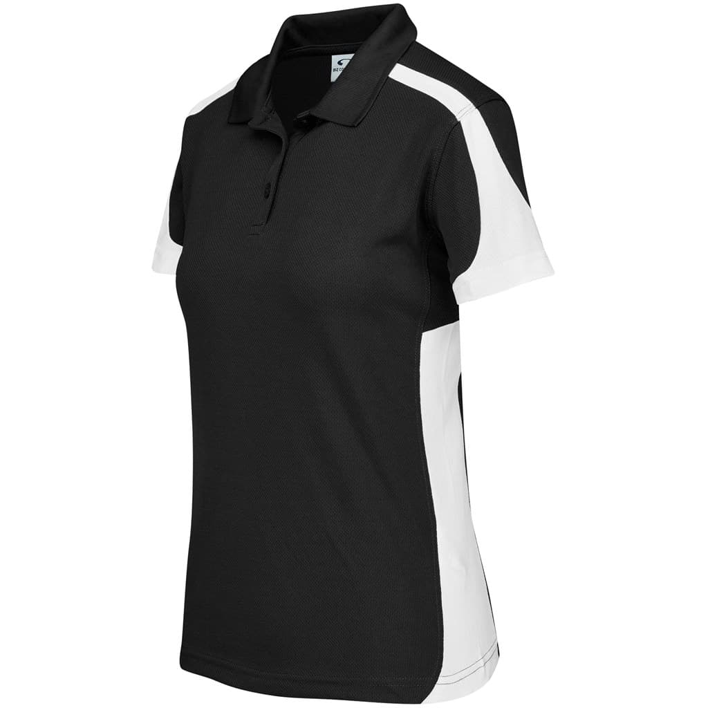 Ladies Talon Golf Shirt - Black