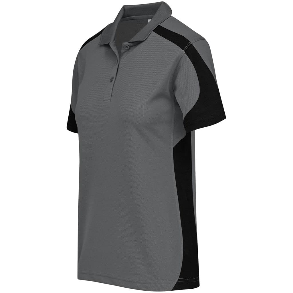 Ladies Talon Golf Shirt - Grey