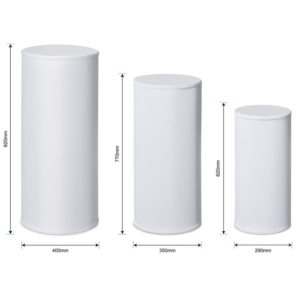 Pedestal Tables Skin (3PCS/Set) (Excludes Hardware)