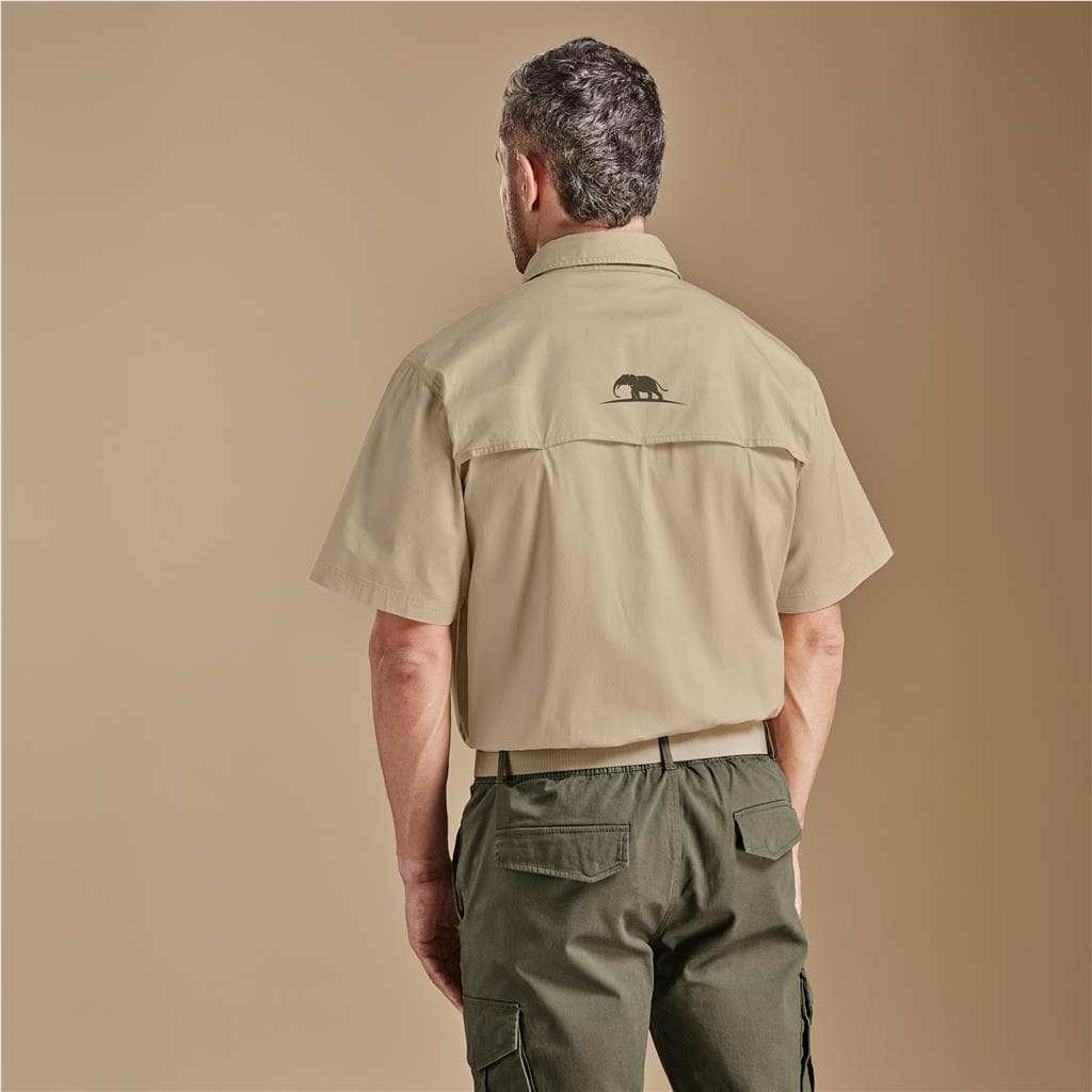 Mens Short Sleeve Mawenzi Twill Shirt