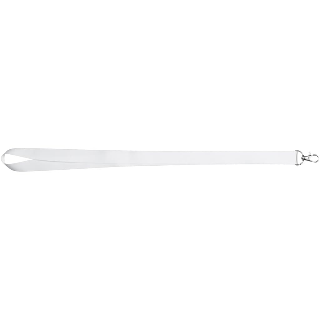 Altitude Snap Hook Clip Single-Sided Sublimation Satin Lanyard