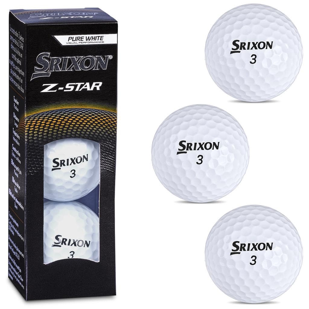 Srixon Z Star Golf Balls (Sleeve of 3)
