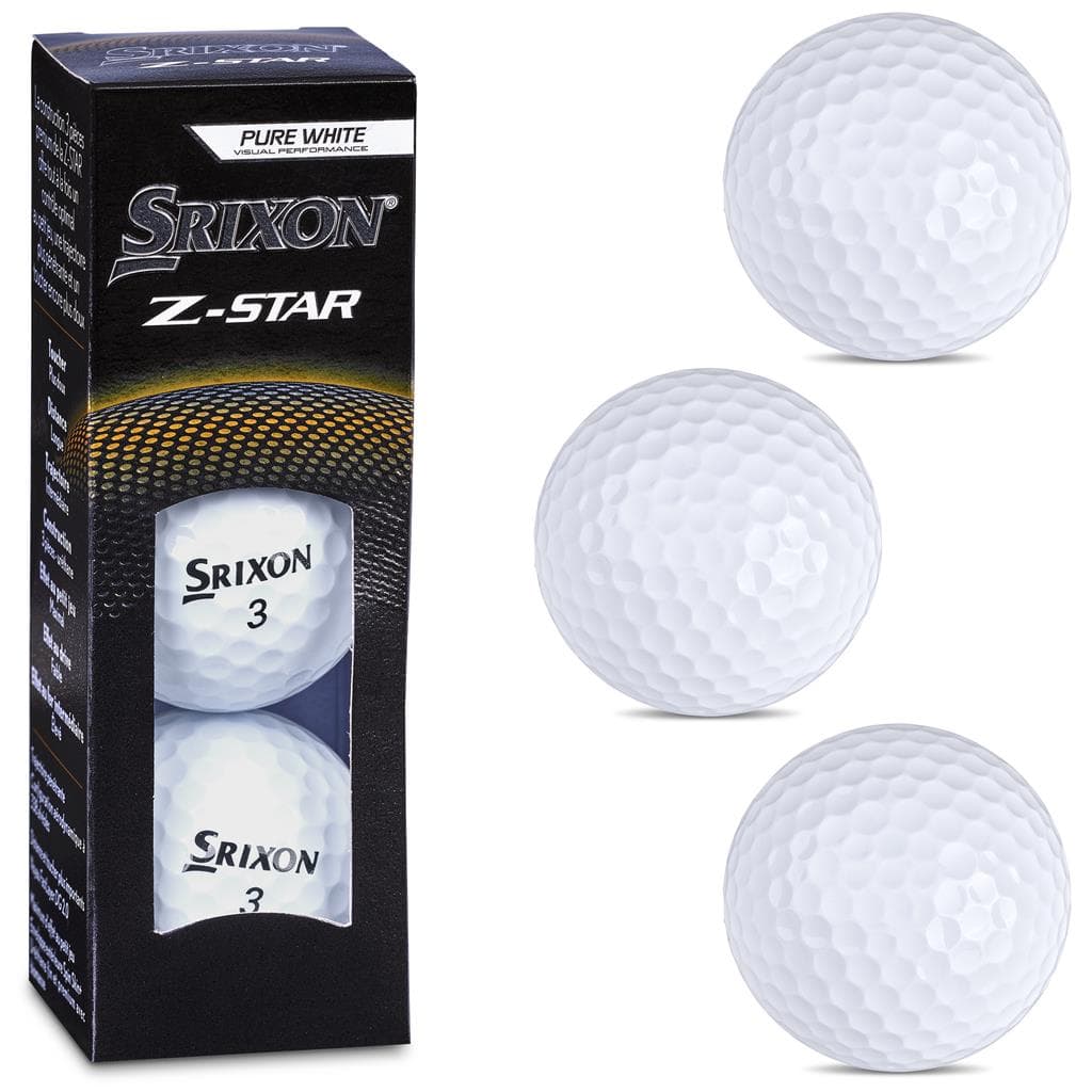 Srixon Z Star Golf Balls (Sleeve of 3)