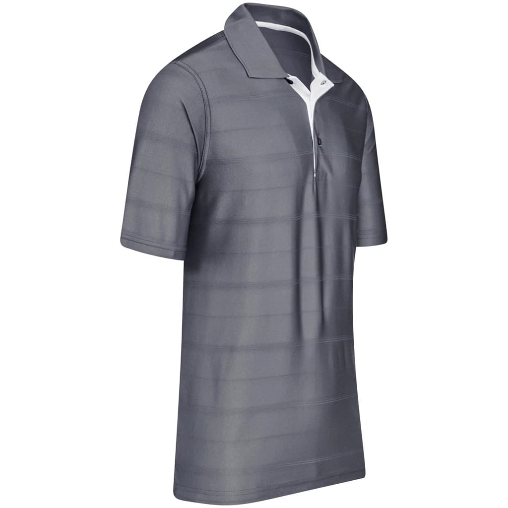 Mens Admiral Golf Shirt - Grey