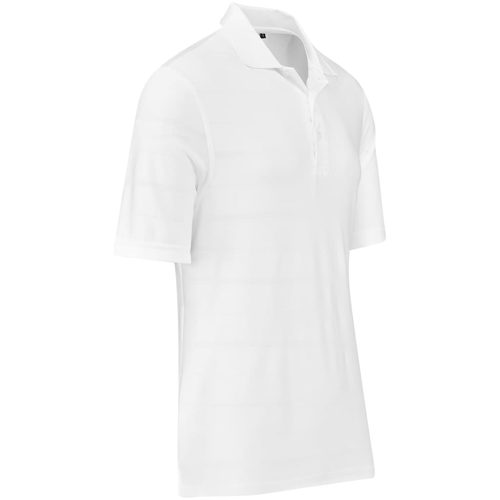 Mens Admiral Golf Shirt - White