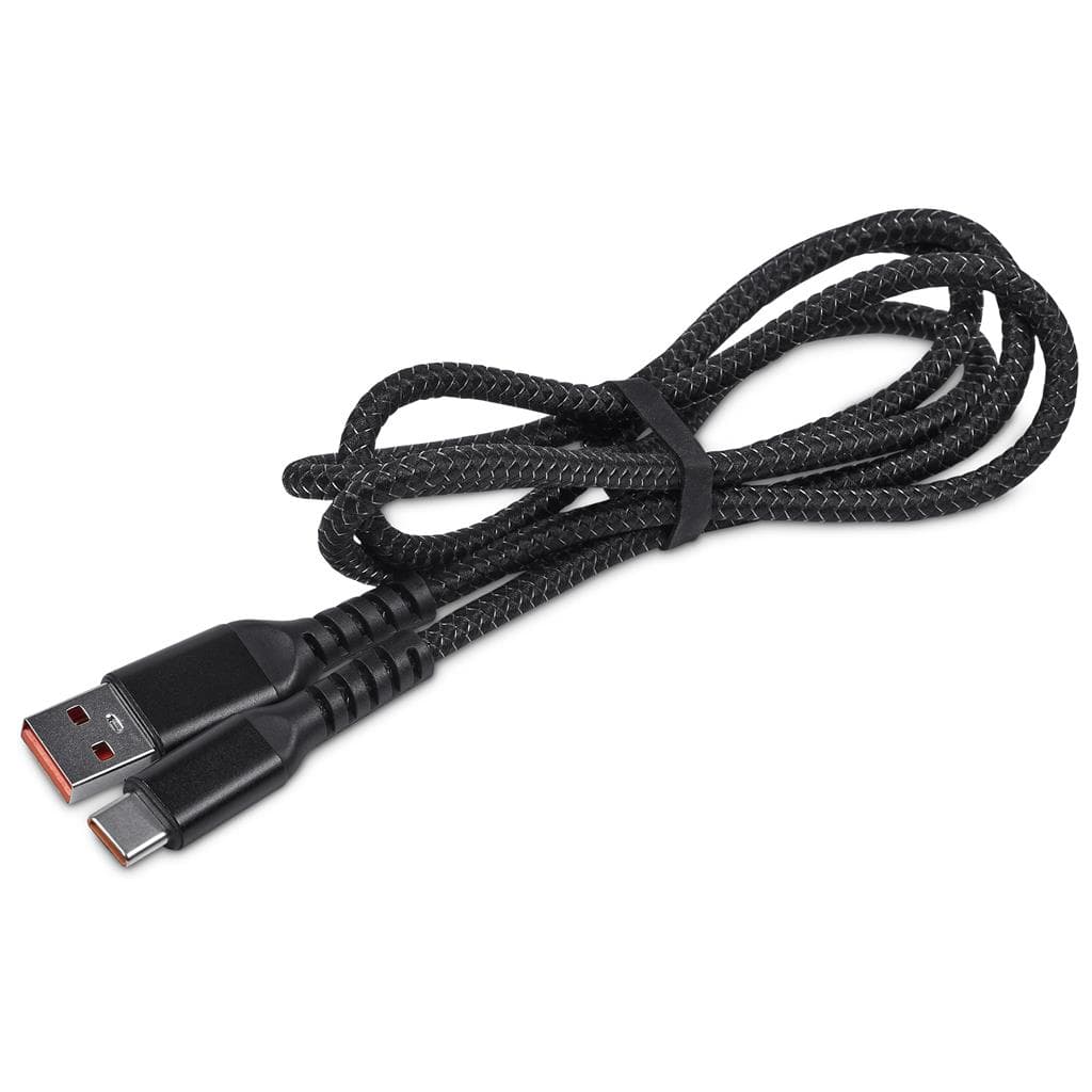 Altitude Muttle Fast Charge USB-A to Type-C Charging Cable in Jar
