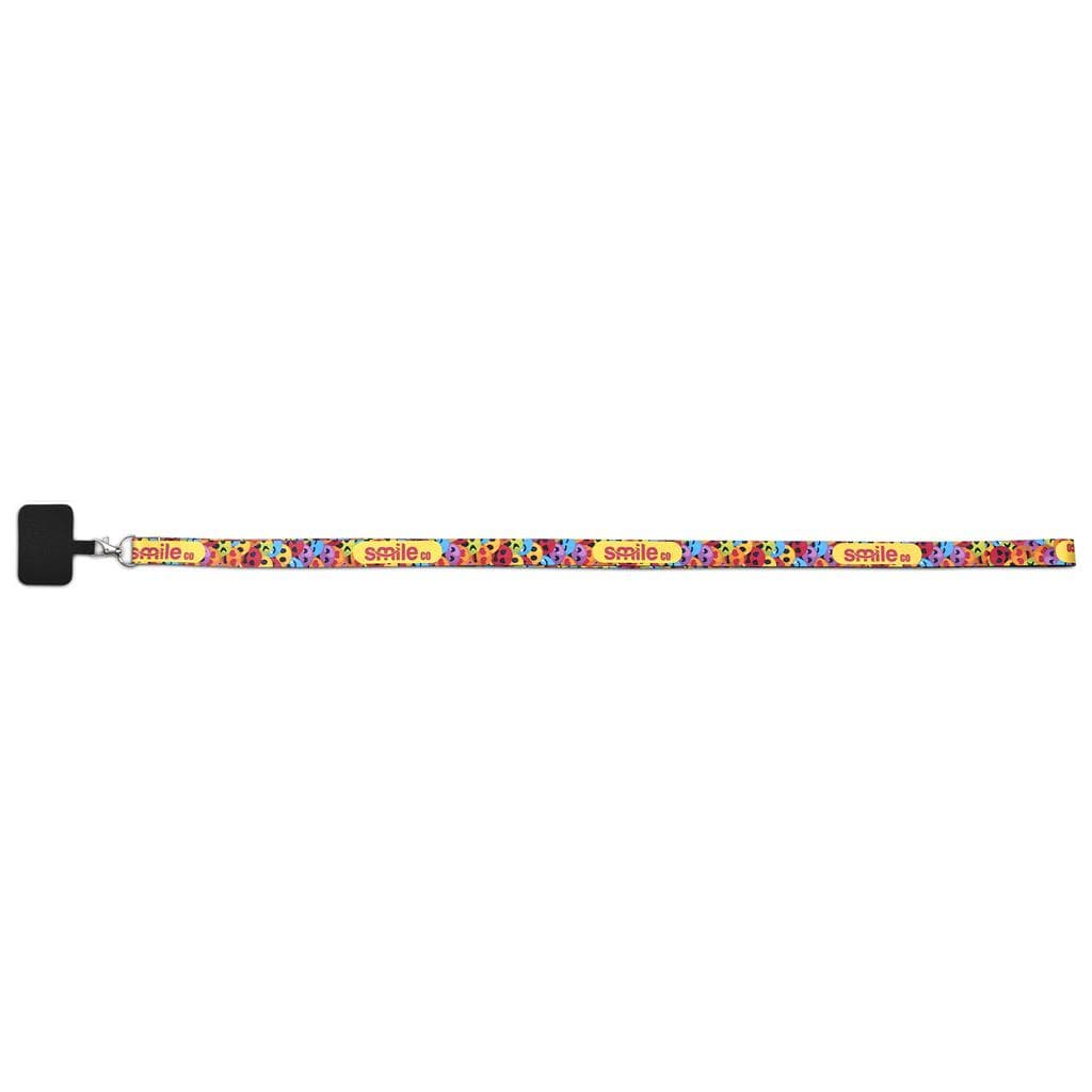 Altitude Turaco Double-Sided Sublimated Satin Crossbody Phone Strap