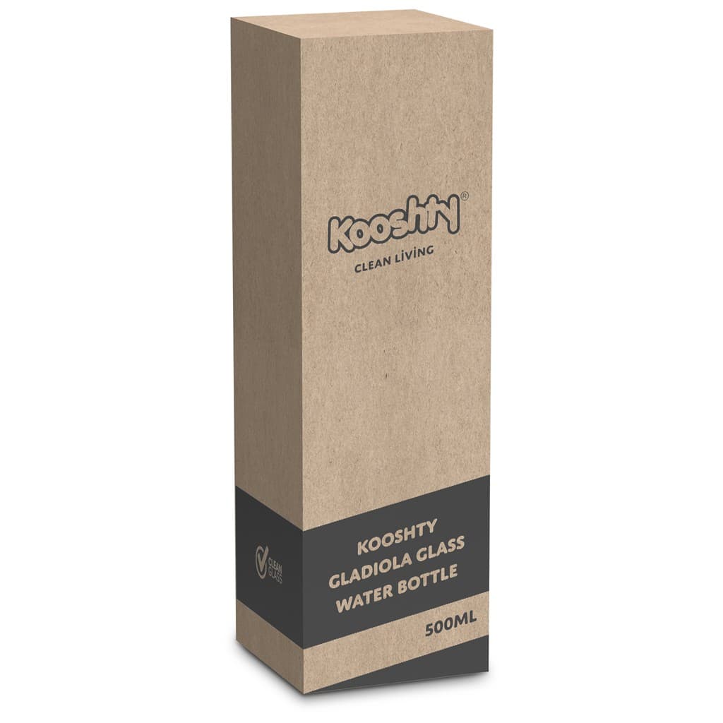 Kooshty Gladiola Glass Water Bottle - 500ml