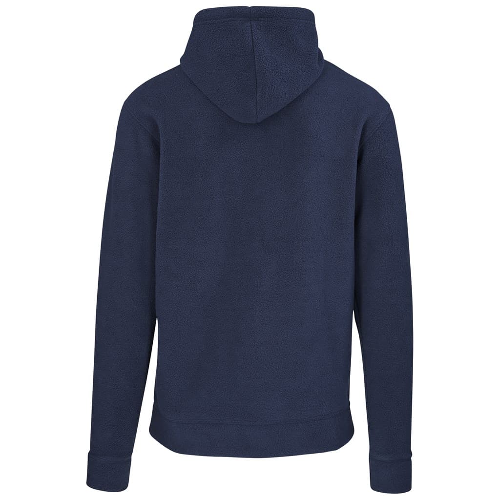 Mens Dawson Polar Fleece Hooded Sweater - Navy