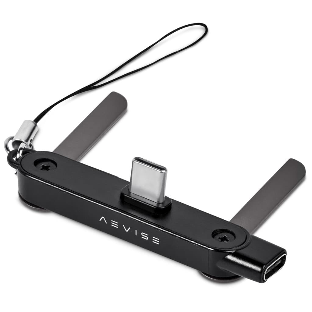 Swiss Cougar Mostar Fast Charge Cable & Type-C Phone Stand